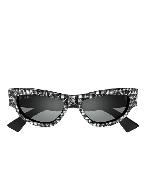 Gucci Eyewear cat-eye frame sunglasses - Black - zdjęcie produktu nr 1