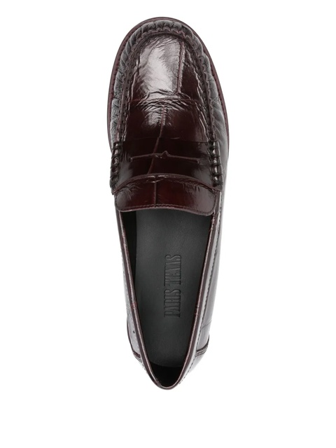 Paris Texas penny leather loafers - Red - zdjęcie produktu nr 2