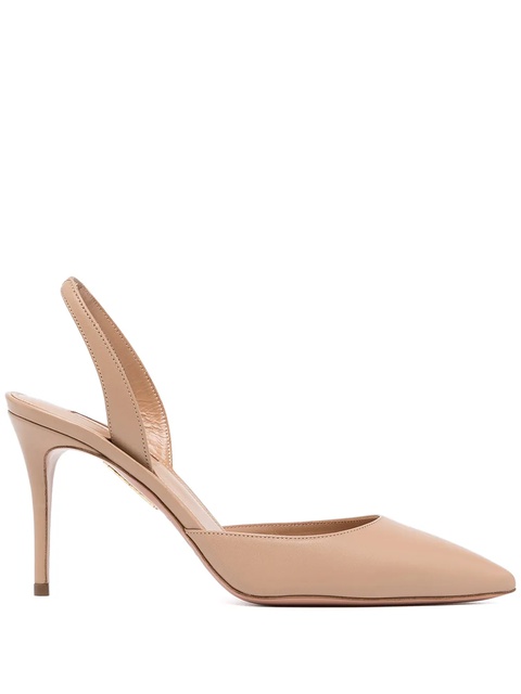 Aquazzura 85mm So Nude pumps - Brown - zdjęcie produktu nr 1