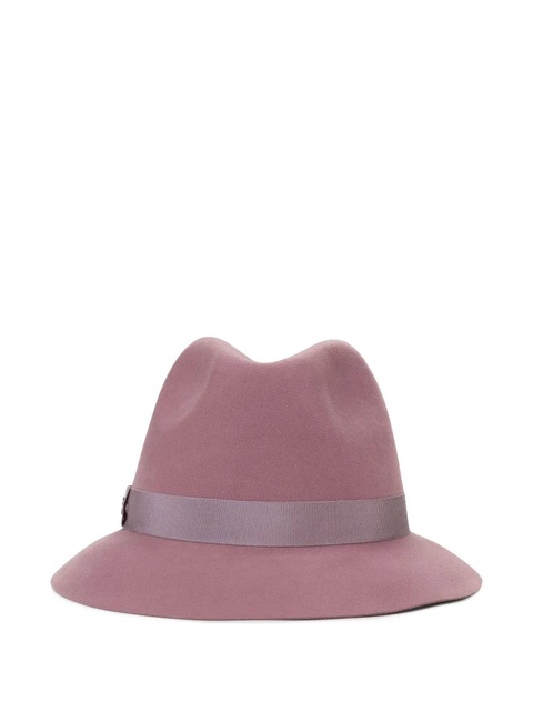 Loro Piana Ingrid fedora hat - Pink - zdjęcie produktu nr 1