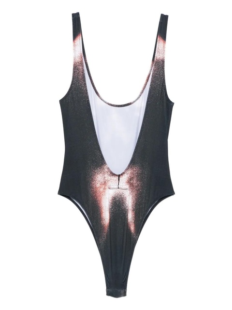 Jean Paul Gaultier body-print swimsuit - Black - zdjęcie produktu nr 2