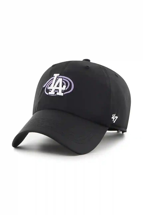 47 brand czapka z daszkiem MLB Los Angeles Dodgers kolor czarny B-PSYCU12C0W-BK - zdjęcie produktu nr 1