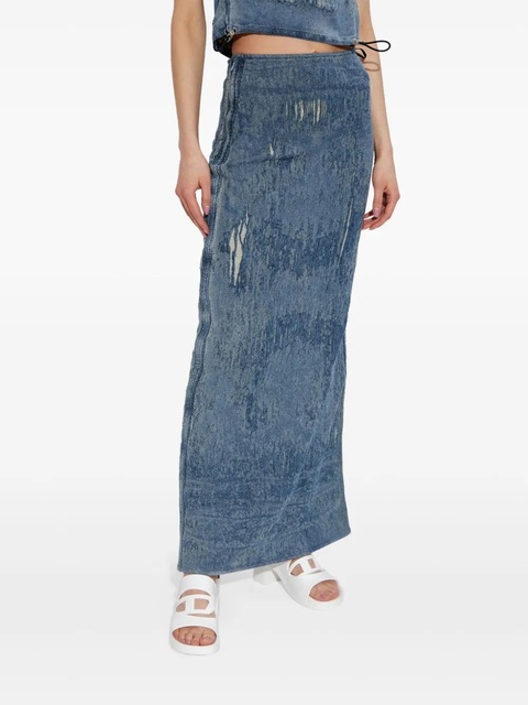 Diesel De-Megan denim skirt - Blue - zdjęcie produktu nr 2