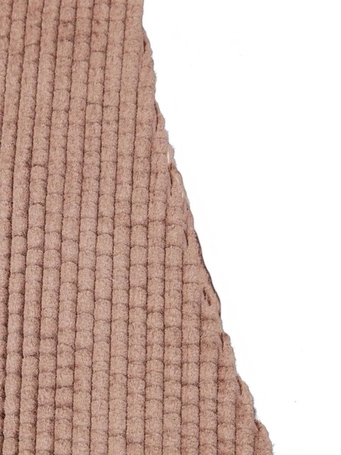 GANNI corduroy V-neck mini dress - Brown - zdjęcie produktu nr 2