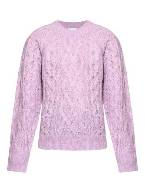 MARANT ÉTOILE cable-knit sweater - Pink - zdjęcie produktu nr 1