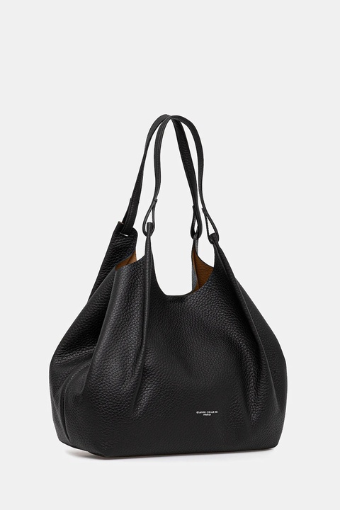 Gianni Chiarini torebka skórzana DUA kolor czarny BS 9720 RNGDBL - zdjęcie produktu nr 2