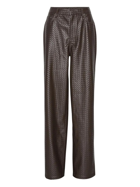 ROTATE BIRGER CHRISTENSEN woven five-pocket trousers - Brown - zdjęcie produktu nr 1