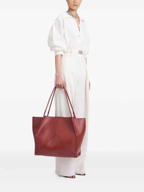 Victoria Beckham leather tote bag - Red - zdjęcie produktu nr 2