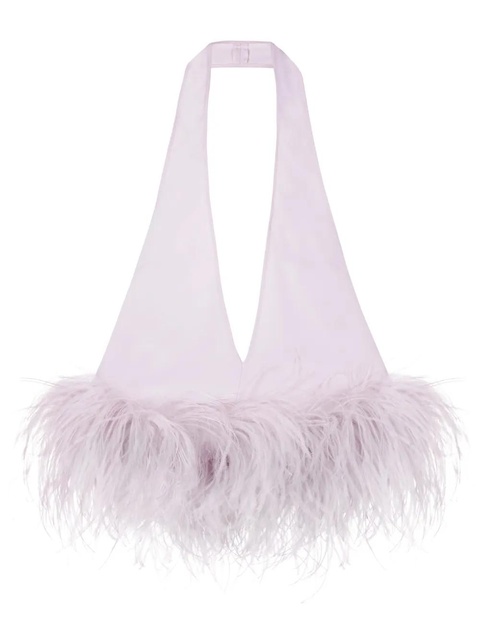 16Arlington Salina feather-detail blouse - Pink - zdjęcie produktu nr 1