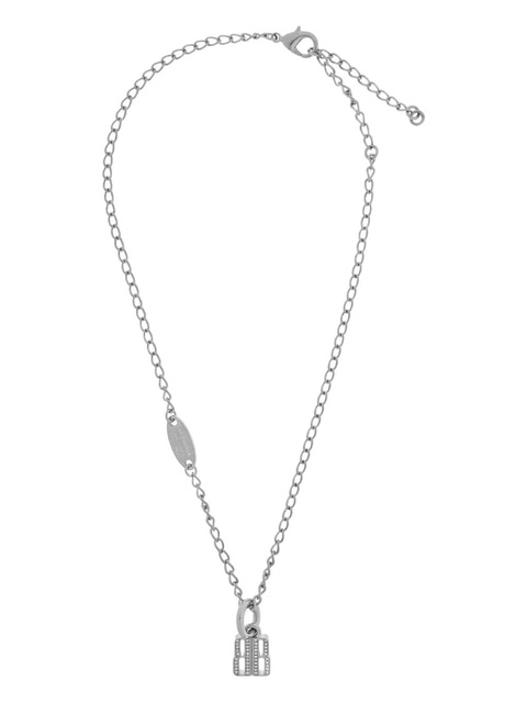 Balenciaga crystal-pendant necklace - Silver - zdjęcie produktu nr 1