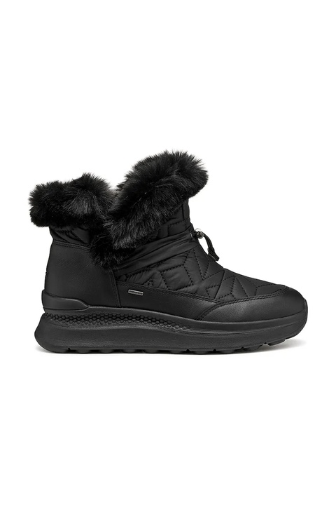 Geox botki D SPHERICA ACTIF X2 damskie kolor czarny na płaskim obcasie D46WPB 0FU85 C9999 - zdjęcie produktu nr 1