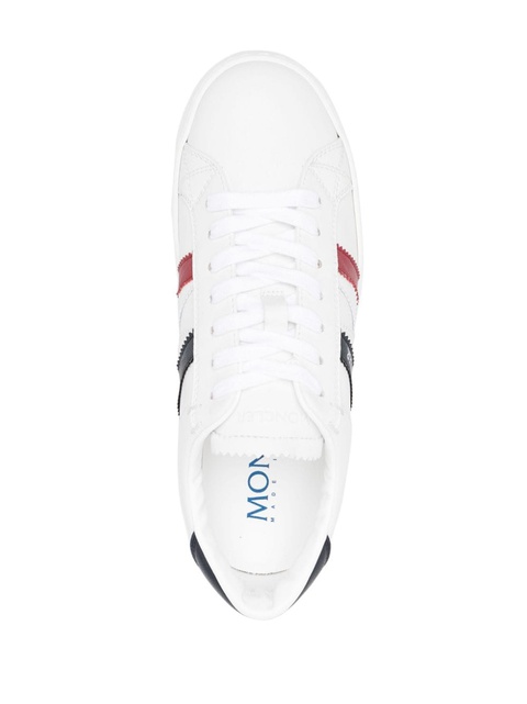 Moncler Monaco M faux-leather sneakers - White - zdjęcie produktu nr 2