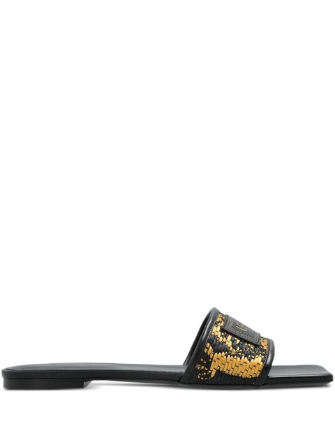 Versace Theia Barocco sandals - Black - zdjęcie produktu nr 1