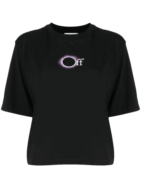 Off-White logo-print cotton T-shirt - Black - zdjęcie produktu nr 1