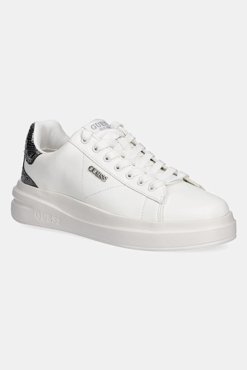 Guess sneakersy ELBINA10 damskie kolor biały FLFE10 ELE12 - zdjęcie produktu nr 1