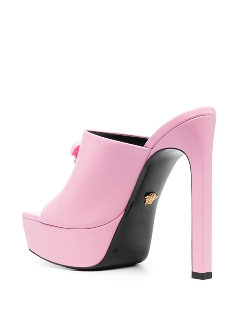 Versace La Medusa 140mm platform mules - Pink - zdjęcie produktu nr 2