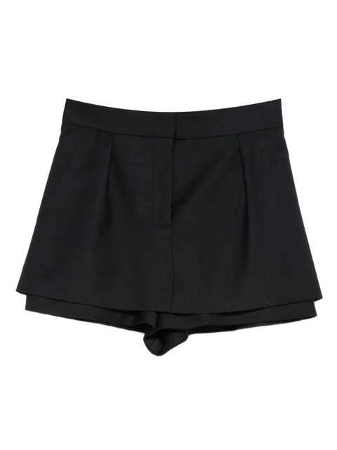 Maje pleated layered shorts - Blue - zdjęcie produktu nr 1