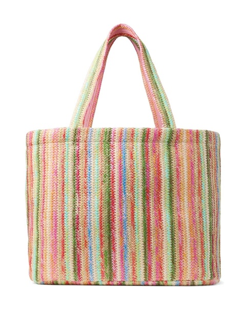 Jimmy Choo striped tote bag - Pink - zdjęcie produktu nr 2