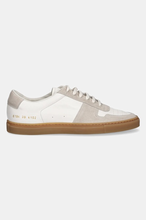 Common Projects sneakersy skórzane Bball Duo Slim damskie kolor beżowy 6194 - zdjęcie produktu nr 2