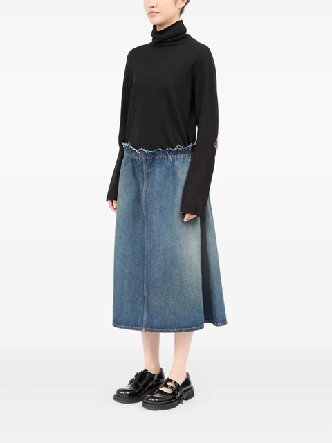MM6 Maison Margiela denim skirt - Blue - zdjęcie produktu nr 1