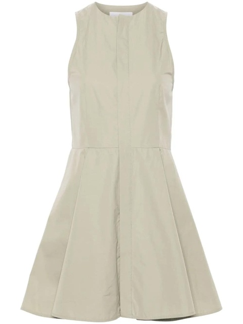 AMI Paris flared mini dress - Green - zdjęcie produktu nr 1