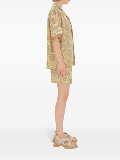 Burberry Ivy silk shirt - Neutrals - zdjęcie produktu nr 2
