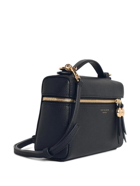 Tory Burch Romy Slim leather tote bag - Black - zdjęcie produktu nr 2