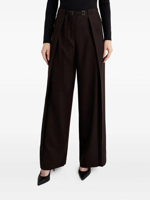 Aya Muse belted trousers - Brown - zdjęcie produktu nr 2