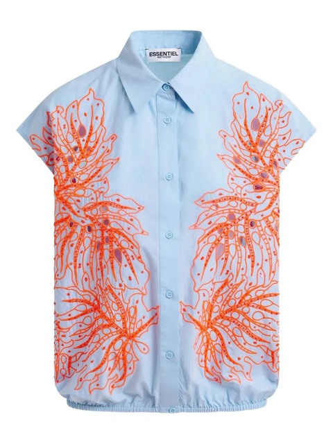 Essentiel Antwerp Hebraska shirt - Blue - zdjęcie produktu nr 1