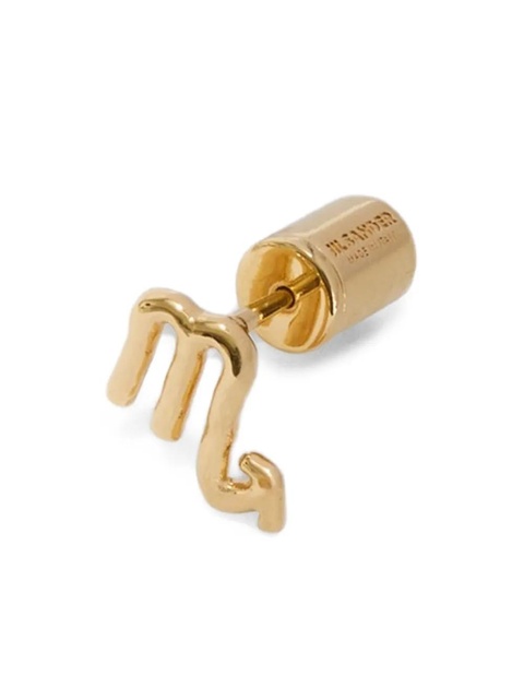 Jil Sander zodiac-sign single earring - Gold - zdjęcie produktu nr 2