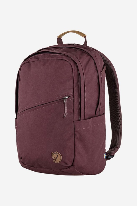 Fjallraven plecak Raven kolor bordowy duży gładki F23344.357-357 - zdjęcie produktu nr 1