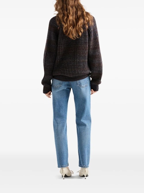 Prada logo-plaque jeans - Blue - zdjęcie produktu nr 2
