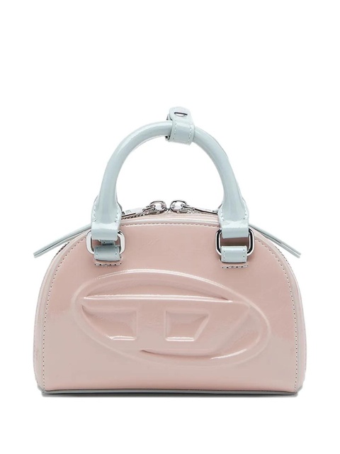 Diesel 1DR Dome embossed crossbody bag - Pink - zdjęcie produktu nr 1
