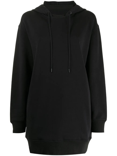 3.1 Phillip Lim drawstring-hood sweatshirt dress - Black - zdjęcie produktu nr 1