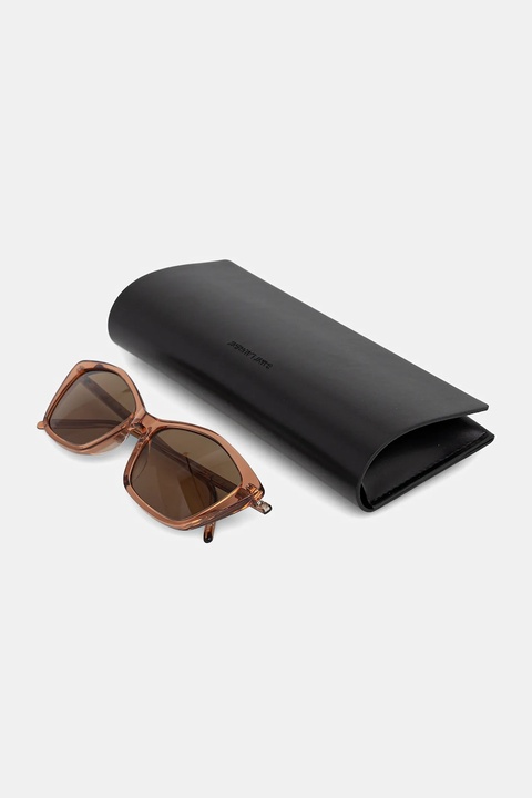 Saint Laurent okulary przeciwsłoneczne damskie kolor brązowy SL 775 - zdjęcie produktu nr 2