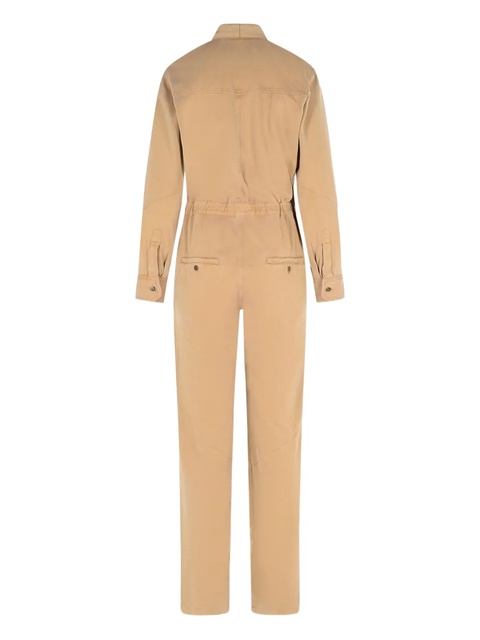 ISABEL MARANT Remady cotton jumpsuit - Brown - zdjęcie produktu nr 2
