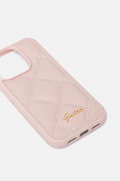 Guess etui na telefon iPhone 15 Pro 6.1" kolor różowy GUHCP15LPSQSQSP - zdjęcie produktu nr 2