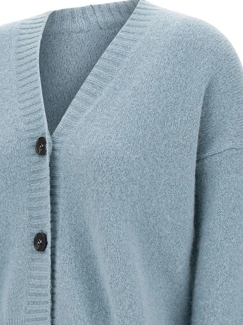 Weekend Max Mara V-neck button cardigan - Blue - zdjęcie produktu nr 2