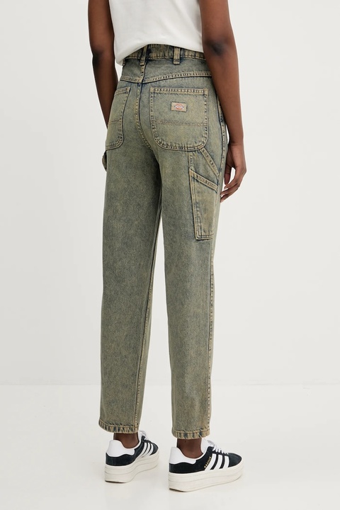 Dickies jeansy damskie high waist DK0A4XEKK581 - zdjęcie produktu nr 1
