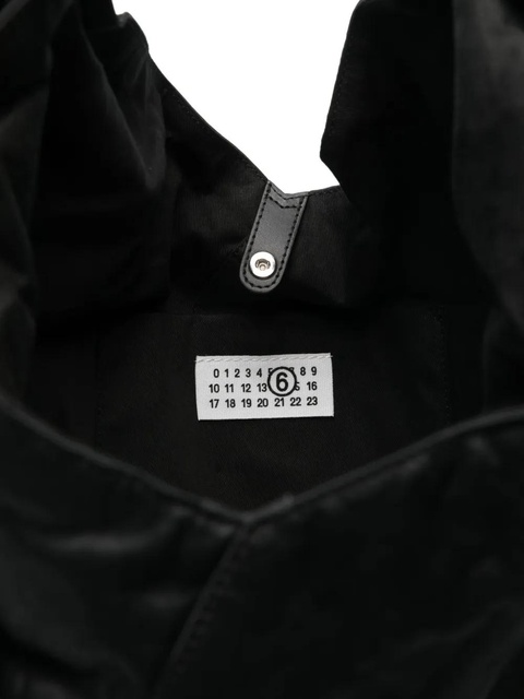 MM6 Maison Margiela Japanese draped bag - Black - zdjęcie produktu nr 1