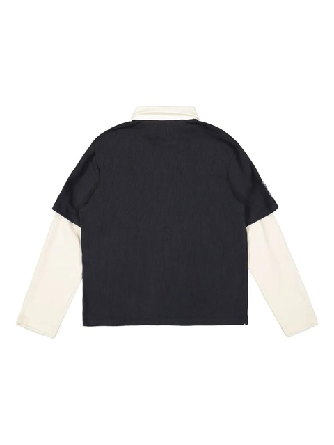 MISBHV cotton polo top - Blue - zdjęcie produktu nr 2