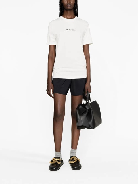 Jil Sander logo-print cotton T-shirt - White - zdjęcie produktu nr 2