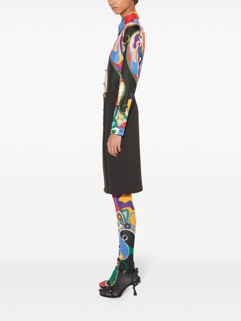 PUCCI wrap midi skirt - Black - zdjęcie produktu nr 2