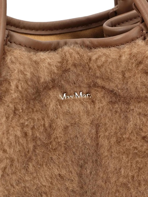 Max Mara Marine fur tote bag - Brown - zdjęcie produktu nr 2