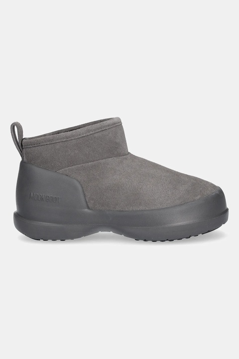 Moon Boot śniegowce zamszowe MB MEZZALUNA LOW BOOT SUEDE kolor szary 80D2500070 H005 - zdjęcie produktu nr 2