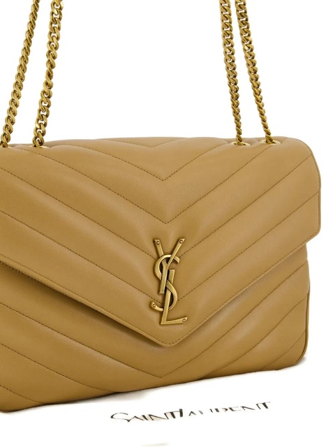 Saint Laurent large Loulou Matelassé shoulder Bag - Neutrals - zdjęcie produktu nr 2