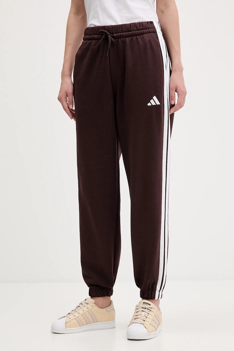 adidas spodnie dresowe Essentials damskie kolor brązowy JY3069 - zdjęcie produktu nr 1