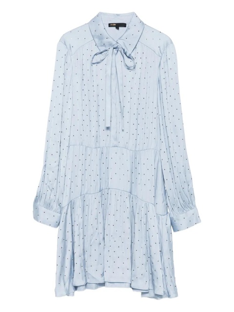 Maje studded mini shirt dress - Blue - zdjęcie produktu nr 1