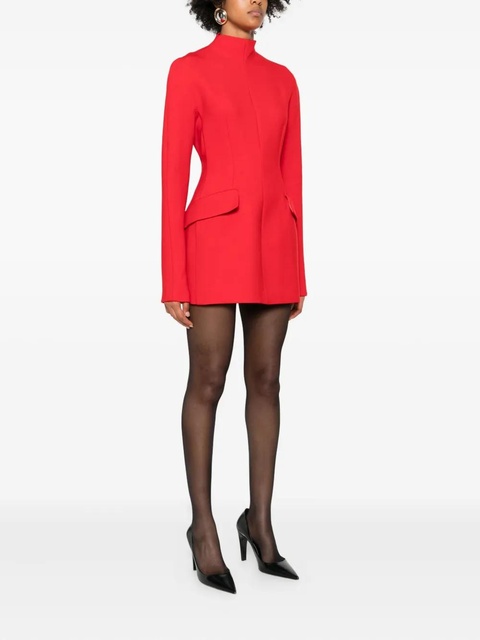 Sportmax Tefrite high-neck dress - Red - zdjęcie produktu nr 2