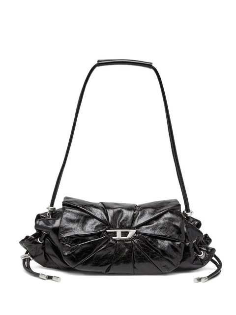 Diesel small Scrunch-D shoulder bag - Black - zdjęcie produktu nr 1